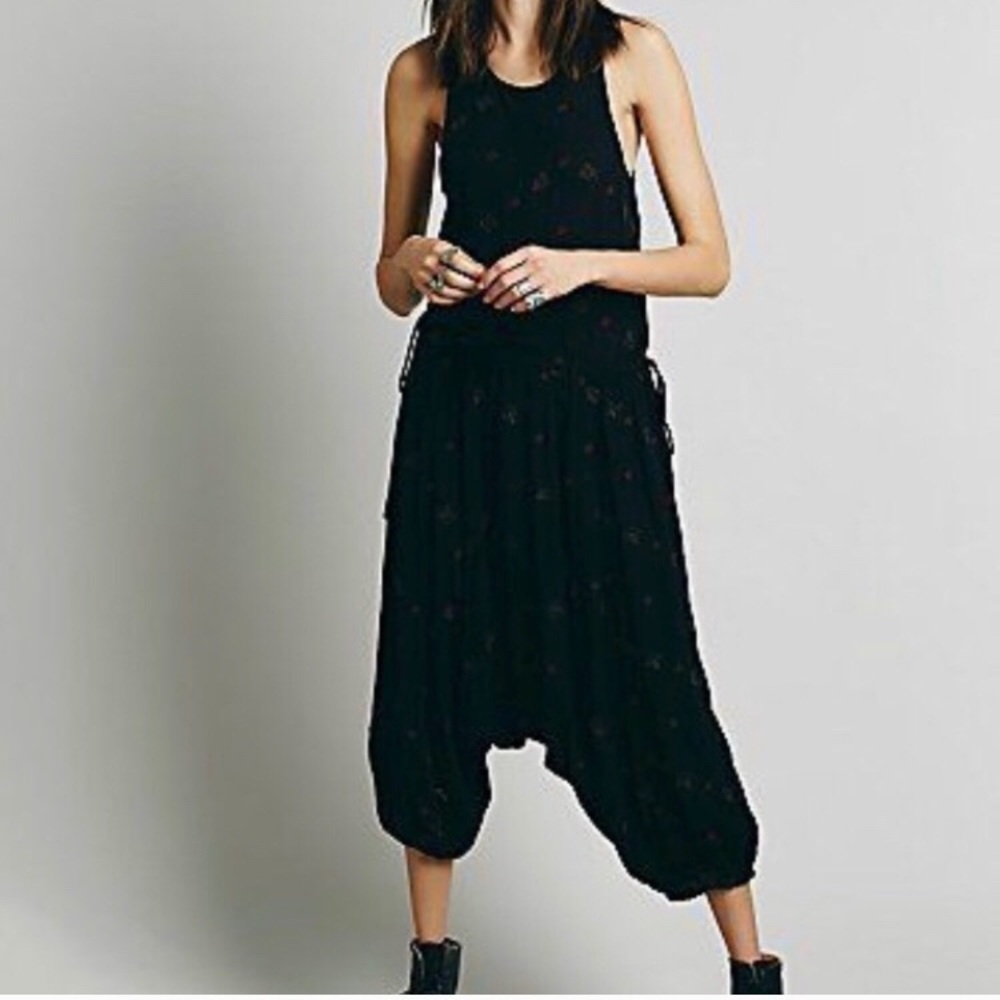 Free people Dakota jumpsuit RARE harem pants XS